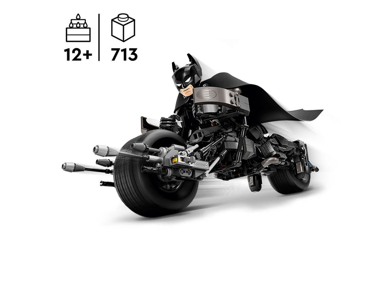 LEGO DC Super Heroes 76273 Batman™ Baufigur mit dem Batpod