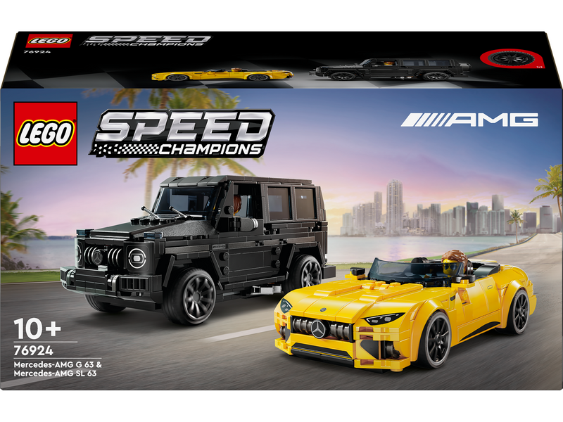 LEGO Speed Champions 76924 Mercedes-AMG G 63 & Mercedes-AMG SL 63