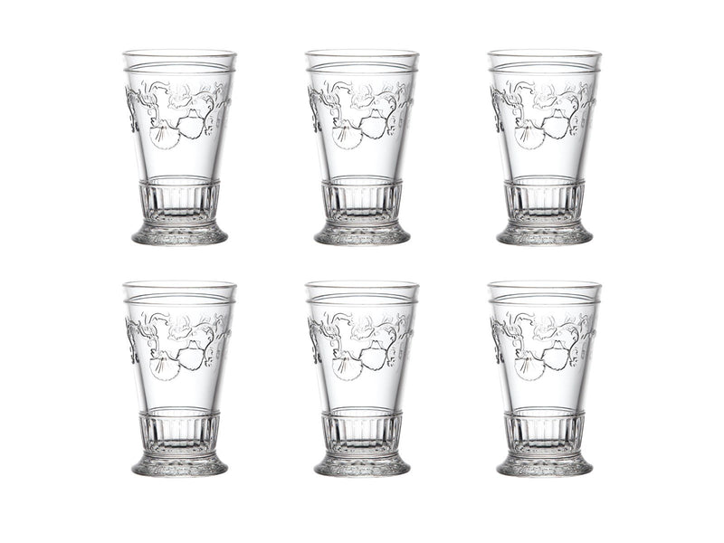 La Rochére VERSAILLES ICE TEA GLASS SET 6pcs
