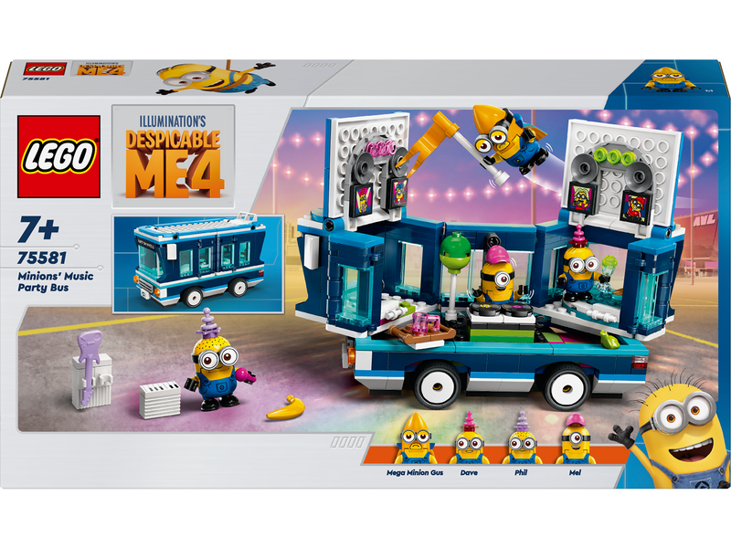LEGO Despicable Me 75581 Minions und der Party Bus