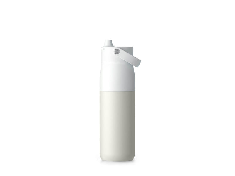 LarQ Insulated Bottle Granite White 680ml  w. Swig