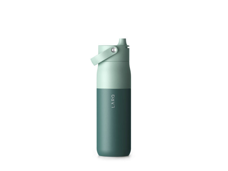 LarQ Insulated Bottle Eucalyptus Green 1L w. Swig