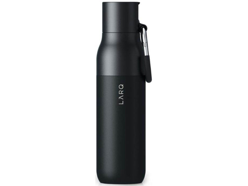LarQ Bottle Filtered Obsidian Black 500ml