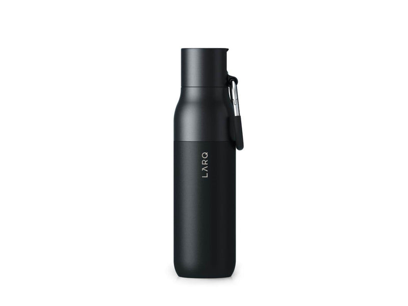 LarQ Bottle Filtered Obsidian Black 500ml