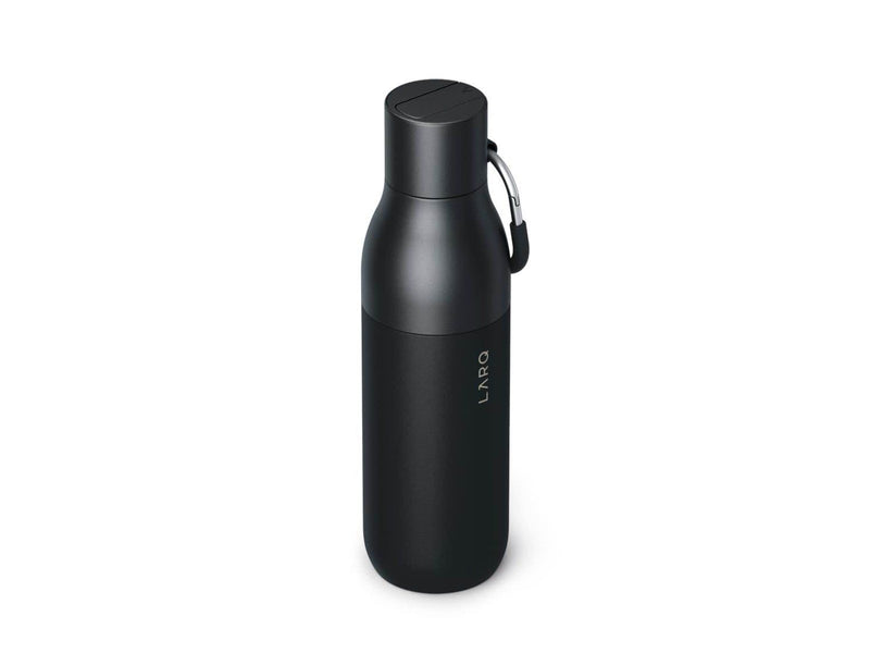 LarQ Bottle Filtered Obsidian Black 500ml