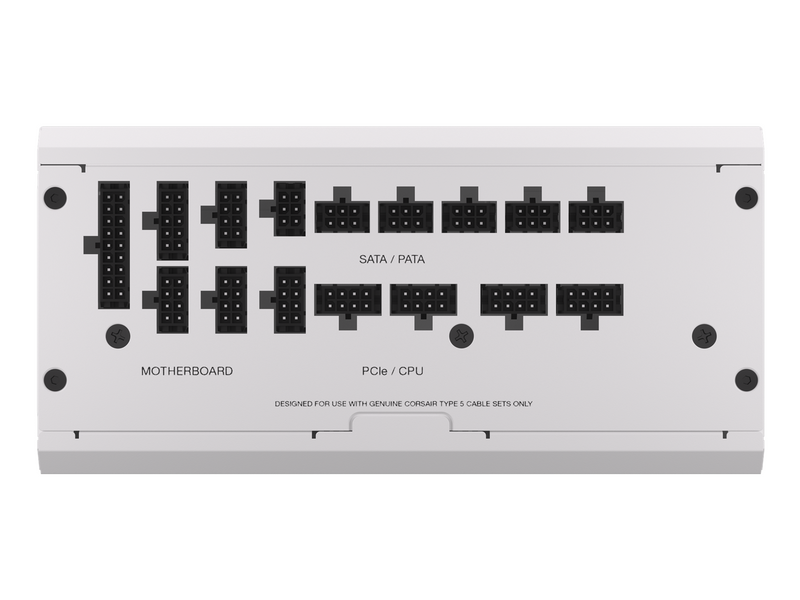 Corsair RM1200X SHIFT White Netzteile - 1200 Watt - 140 mm - ATX 3.0 - 80 Plus Gold zertifiziert
