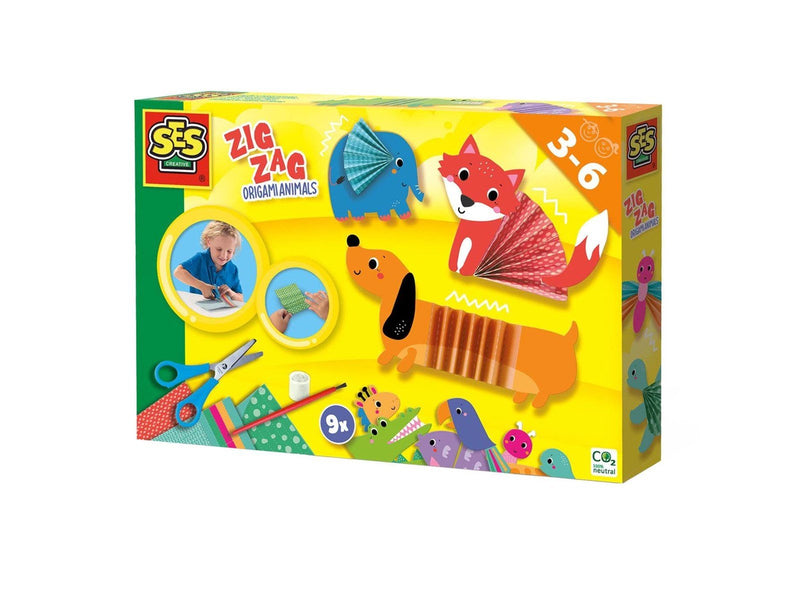 Zig Zag Origami Animals