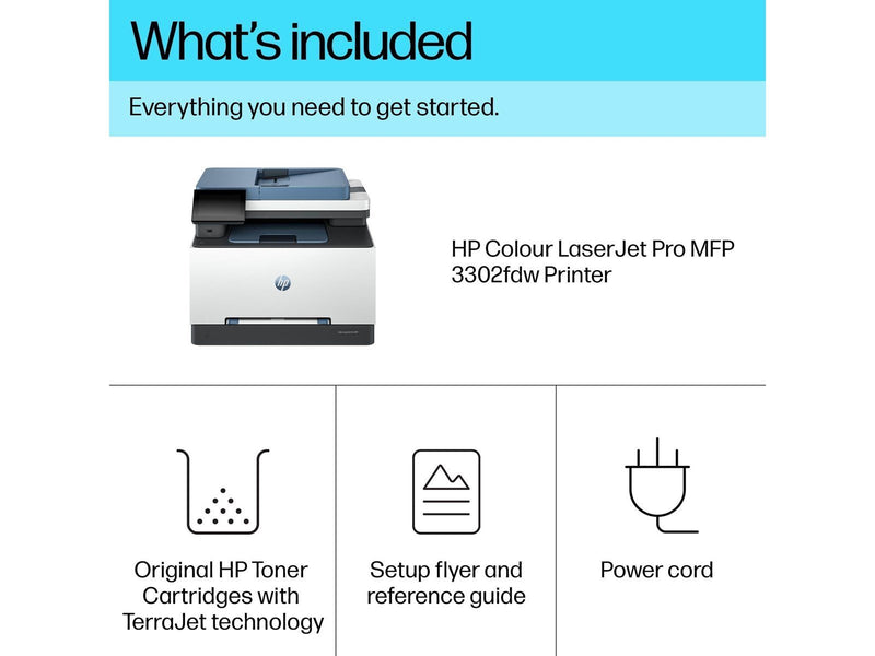 HP Color LaserJet Pro MFP 3302fdw Laserdrucker Multifunktion mit Fax - Farbe - Laser