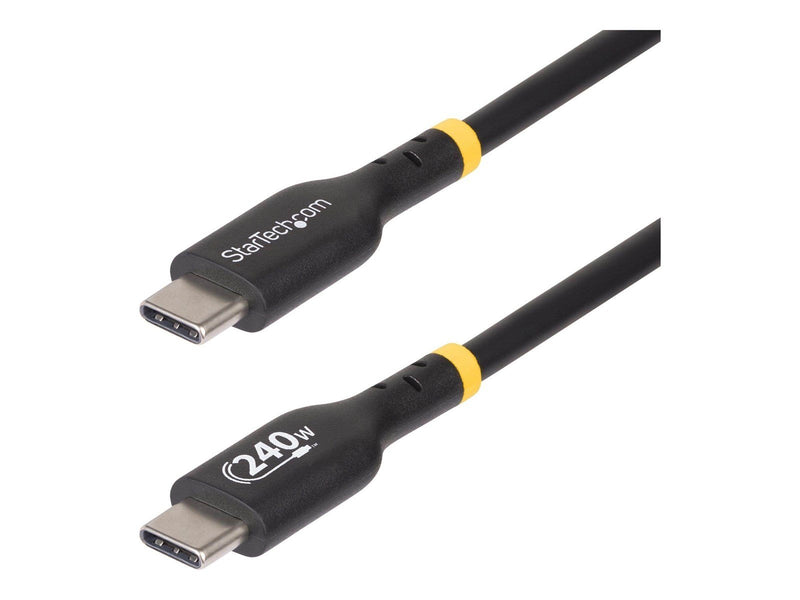 StarTech.com 1m USB C Charging Cable USB-IF Certified USB-C Cable 240W - USB-C cable - 24 pin USB-C to 24 pin USB-C - 1 m