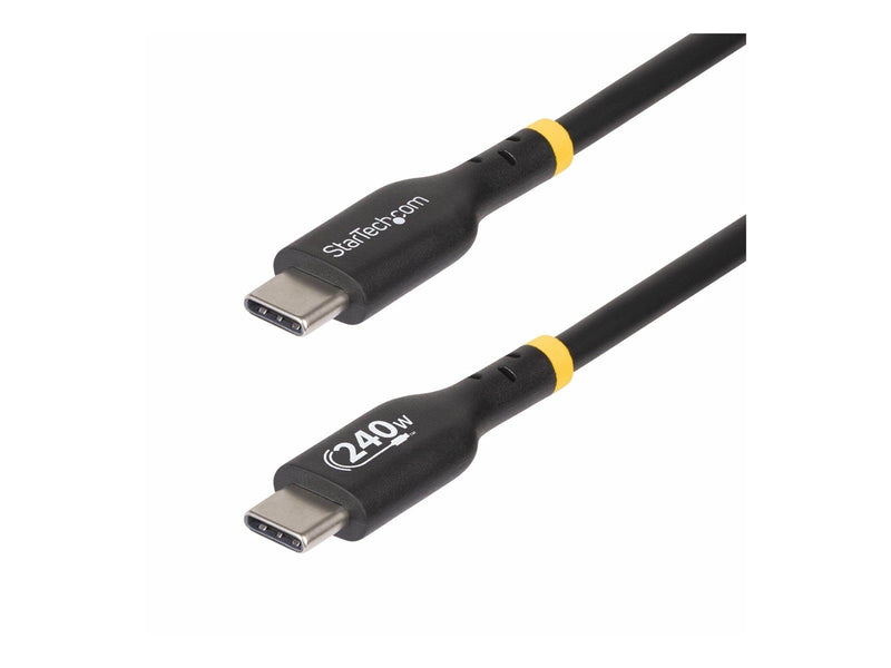 StarTech.com 2m USB C Charging Cable USB-IF Certified USB-C Cable 240W - USB-C cable - 24 pin USB-C to 24 pin USB-C - 2 m