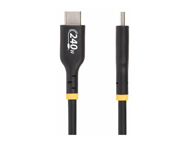 StarTech.com 2m USB C Charging Cable USB-IF Certified USB-C Cable 240W - USB-C cable - 24 pin USB-C to 24 pin USB-C - 2 m