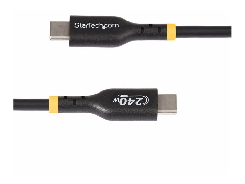 StarTech.com 2m USB C Charging Cable USB-IF Certified USB-C Cable 240W - USB-C cable - 24 pin USB-C to 24 pin USB-C - 2 m