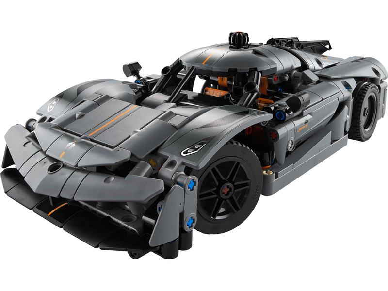 LEGO Technic 42173 Koenigsegg Jesko Absolut Supersportwagen in Grau