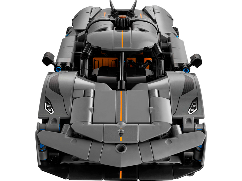LEGO Technic 42173 Koenigsegg Jesko Absolut Supersportwagen in Grau
