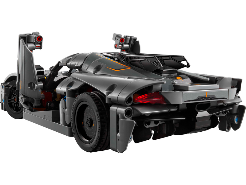 LEGO Technic 42173 Koenigsegg Jesko Absolut Supersportwagen in Grau