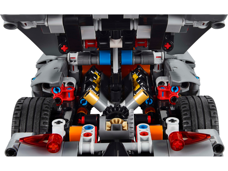 LEGO Technic 42173 Koenigsegg Jesko Absolut Supersportwagen in Grau