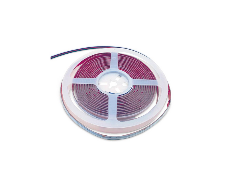 HiluX RGBW COB LED Strips - 24V - 16W - 620lm/m - RGB+2700K - CRI90+ - 5m - IP20