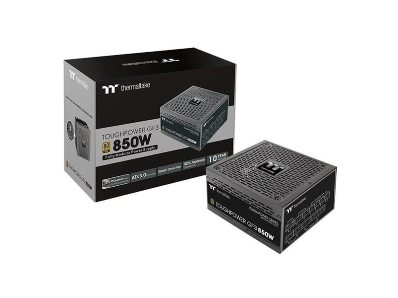 Thermaltake Toughpower GF3 - TT Premium Edition Netzteile - 850 Watt - 135 mm - ATX 3.0 - 80 Plus Gold zertifiziert