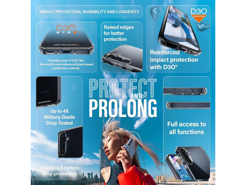 PanzerGlass 3-in-1 Protection Pack Samsung Galaxy A35 5G | Ultra-Wide Fit w. EasyAligner