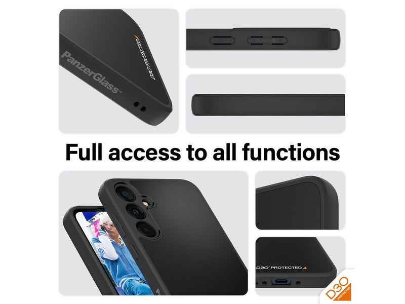 PanzerGlass HardCase with D3O Samsung Galaxy A35 5G | Black