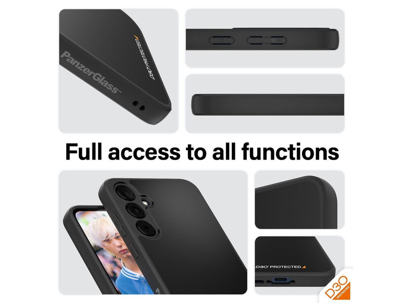 PanzerGlass HardCase with D3O Samsung Galaxy A55 5G | Black