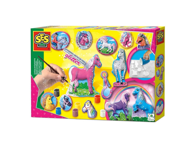 SES Creative Plaster Casting and Painting - Horses