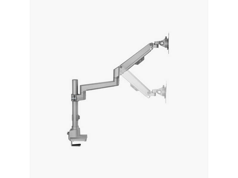 Alterzone  Arm Ascend Einzel-Monitorarm, Silber