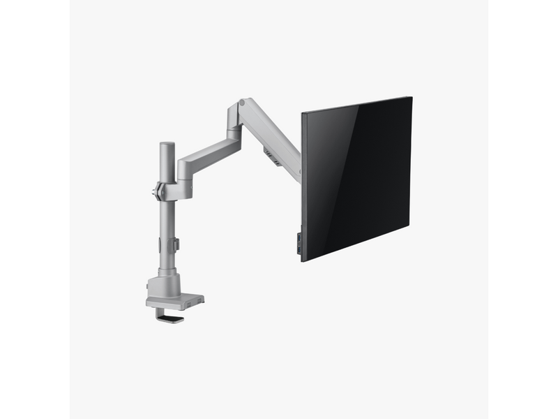 Alterzone  Arm Ascend Einzel-Monitorarm, Silber