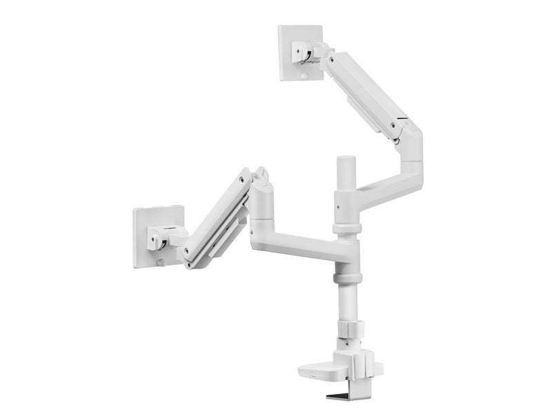 Alterzone  Arm Luxe Duo Schwere Dual-Monitorarm, Weiß