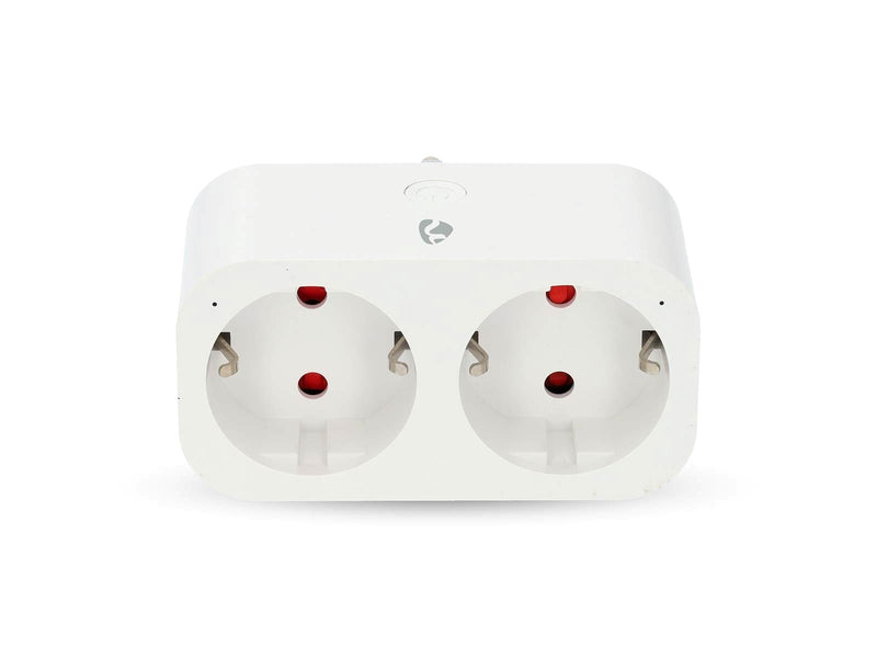 Nedis SmartLife Smart Plug WiFi Power meter 3680W Type F (CEE 7/7) White