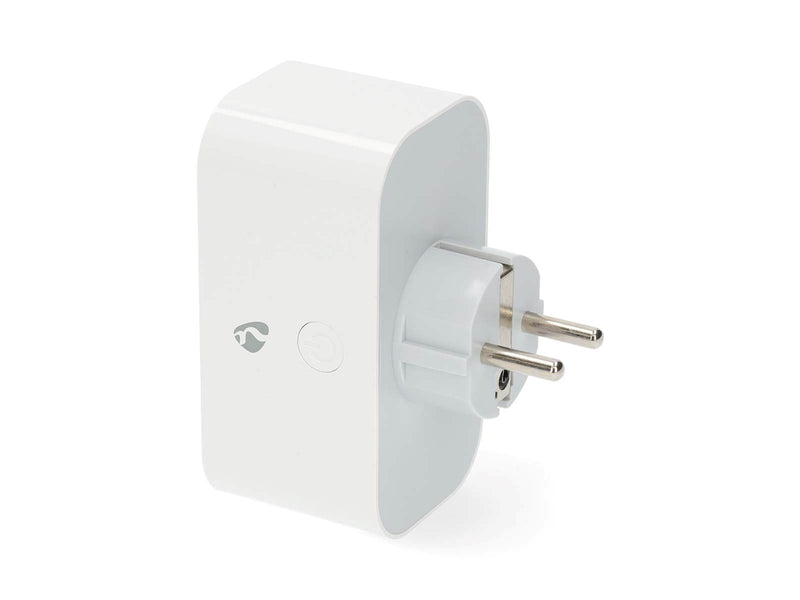 Nedis SmartLife Smart Plug WiFi Power meter 3680W Type F (CEE 7/7) White