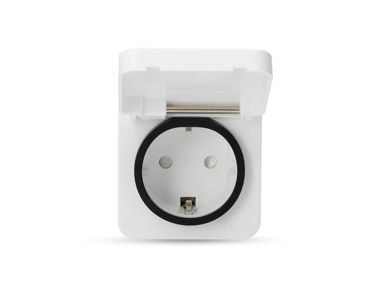 Nedis SmartLife Smart Plug Zigbee 3.0 IP44 Strommesser 3680 W Typ F (CEE 7/7) Weiß