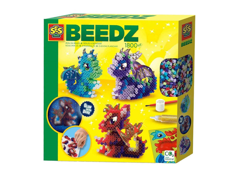 SES Creative Iron-on Beads - Dragons
