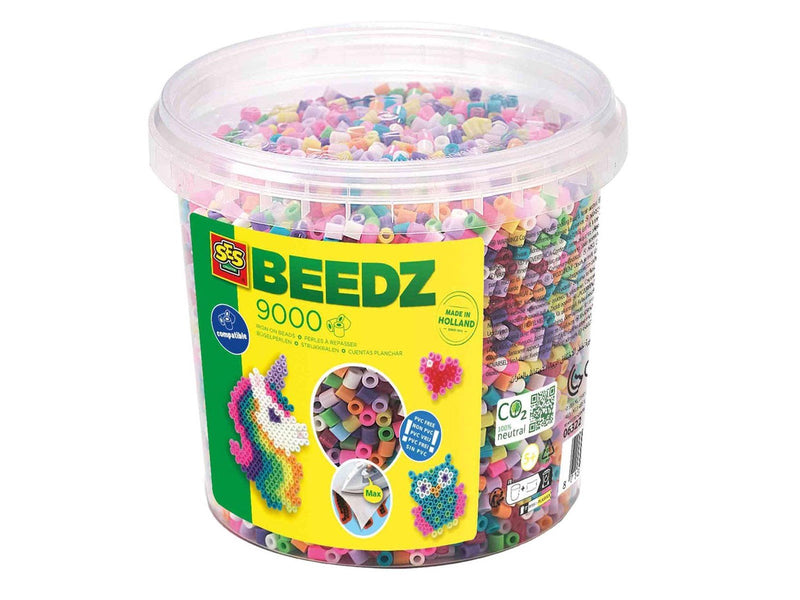 SES Creative Mix Iron-On Beads Trendy 9000 pcs.