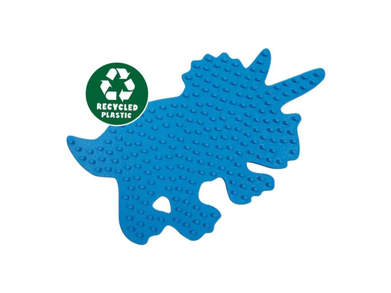 Green Beedz - Iron-on Beads Shelf Triceratops Dino