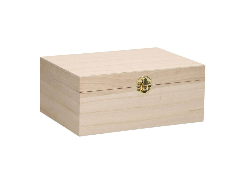 Playwood Wooden Box A5 Size with Flap Lid