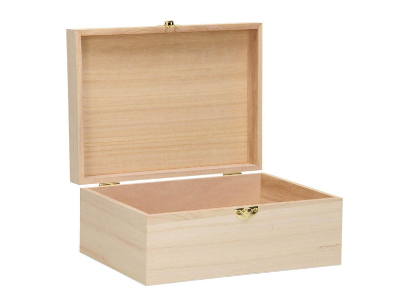 Playwood Wooden Box A5 Size with Flap Lid