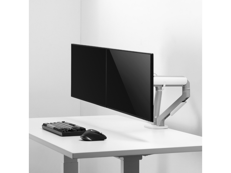 Alterzone  Arm Chroma Duo Monitorarm, Weiß