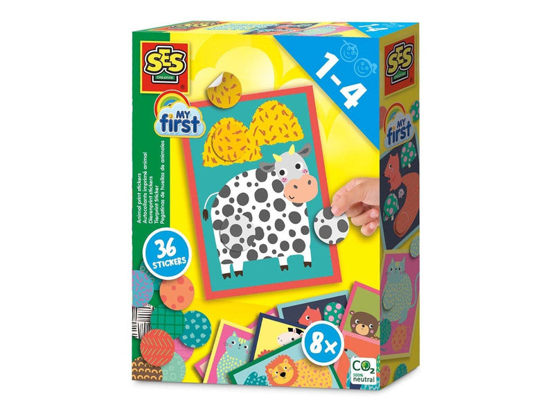 SES Creative My First - Animal Print Stickers