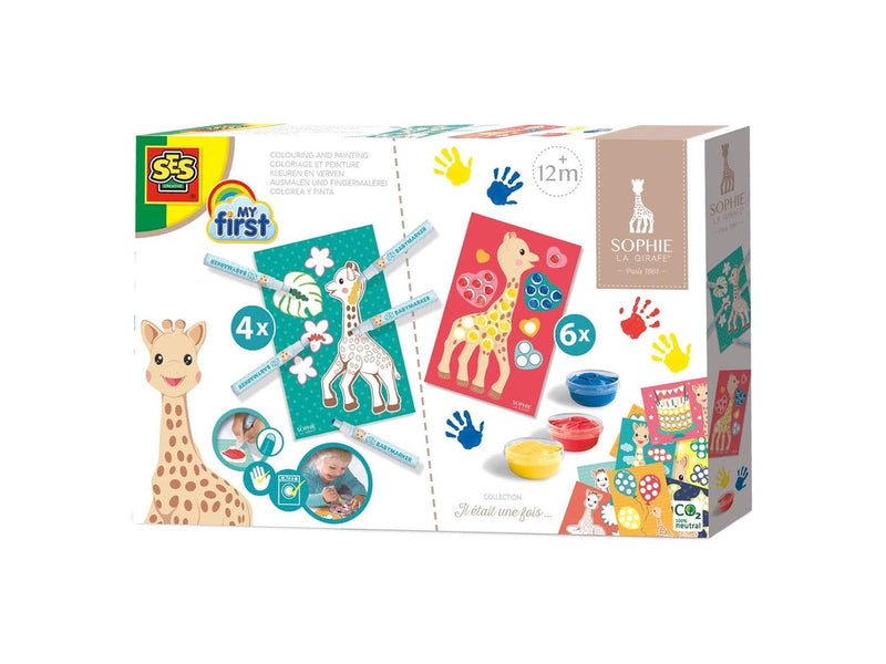 SES Creative My First - Sophie la Girafe - Colors and Paint