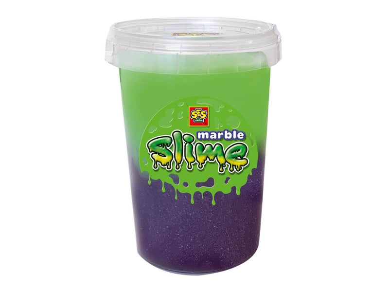 SES Creative Marble Slime - Purple and Green 200gr