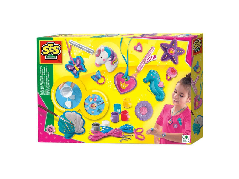 SES Creative Plaster Casting and Painting - Jewelry