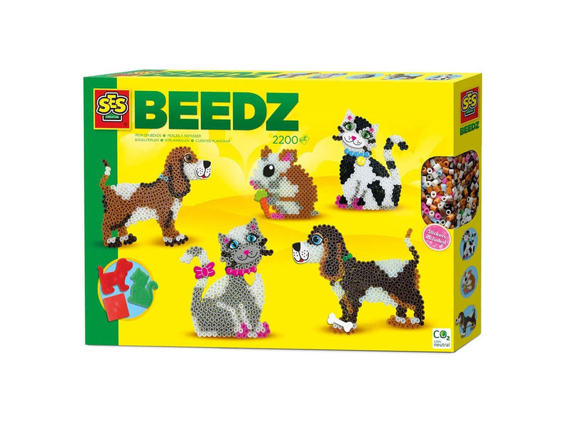 SES Creative Iron-on Beads Pets