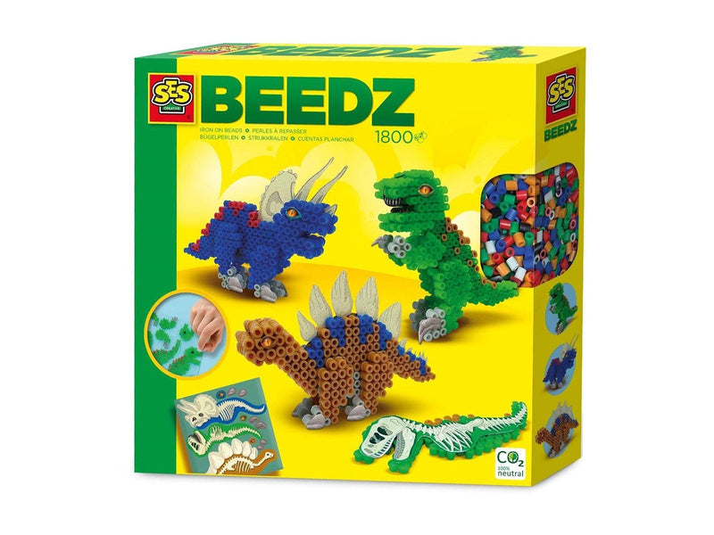 SES Creative Creative Beedz Iron-on Beads - Dinos