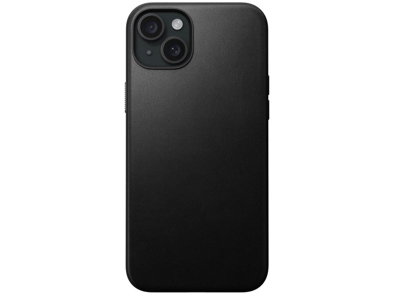 Nomad Modern Leather Case - black - iPhone 15 Plus