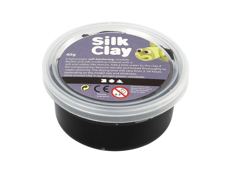Silk Clay - Black 40gr.