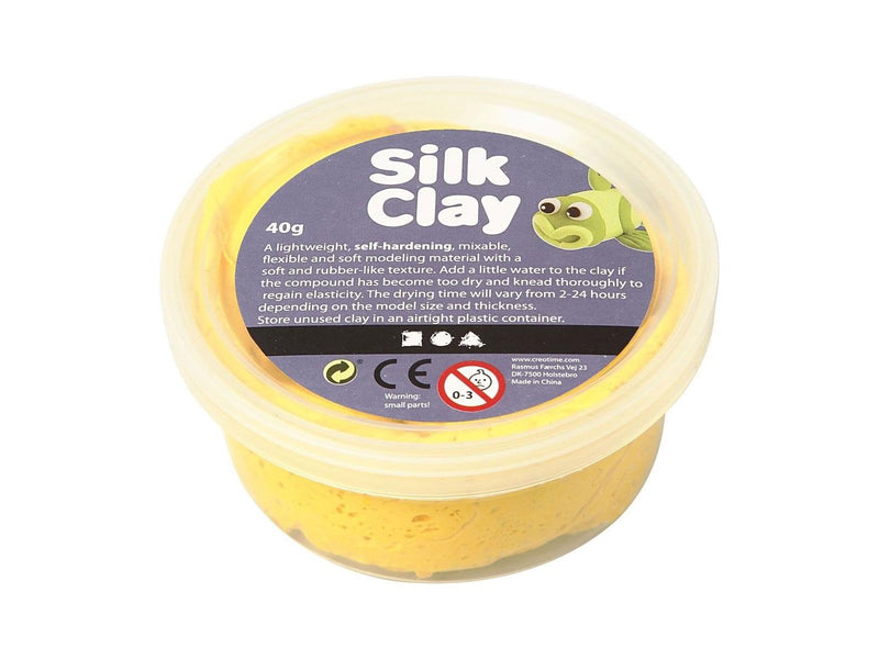 Silk Clay - Yellow 40gr.