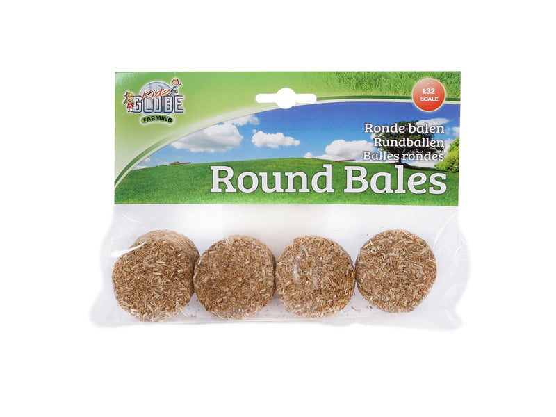 Kids Globe Round Bales 1:32 4pcs.