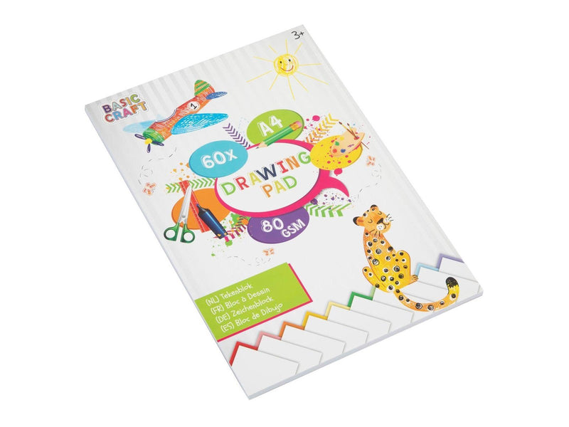 Creative Craft Group Drawing pad A4 60 Sheets 80 gsm