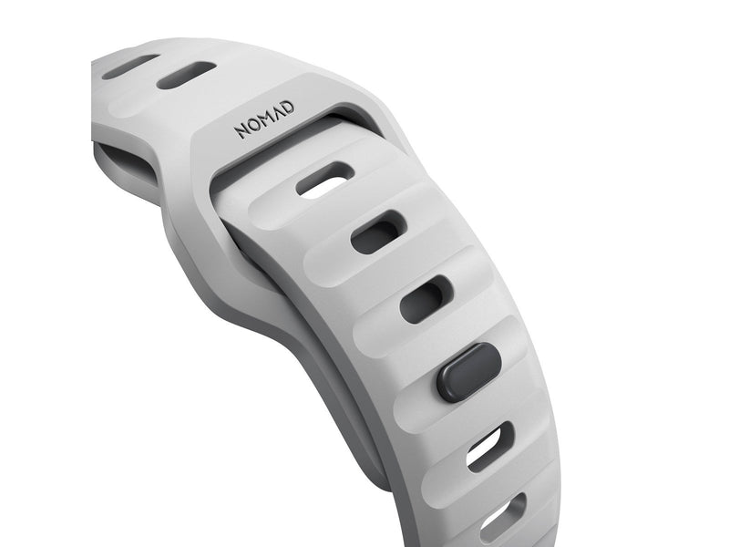 Nomad Sport Strap S/M - grey - Apple Watch 9/8/7 (41mm)/6/SE/5/4 (40mm)/3/2/1 (38mm)